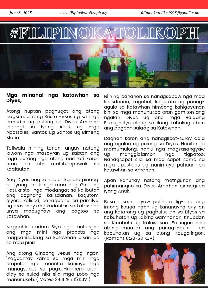 Katolikoph Message